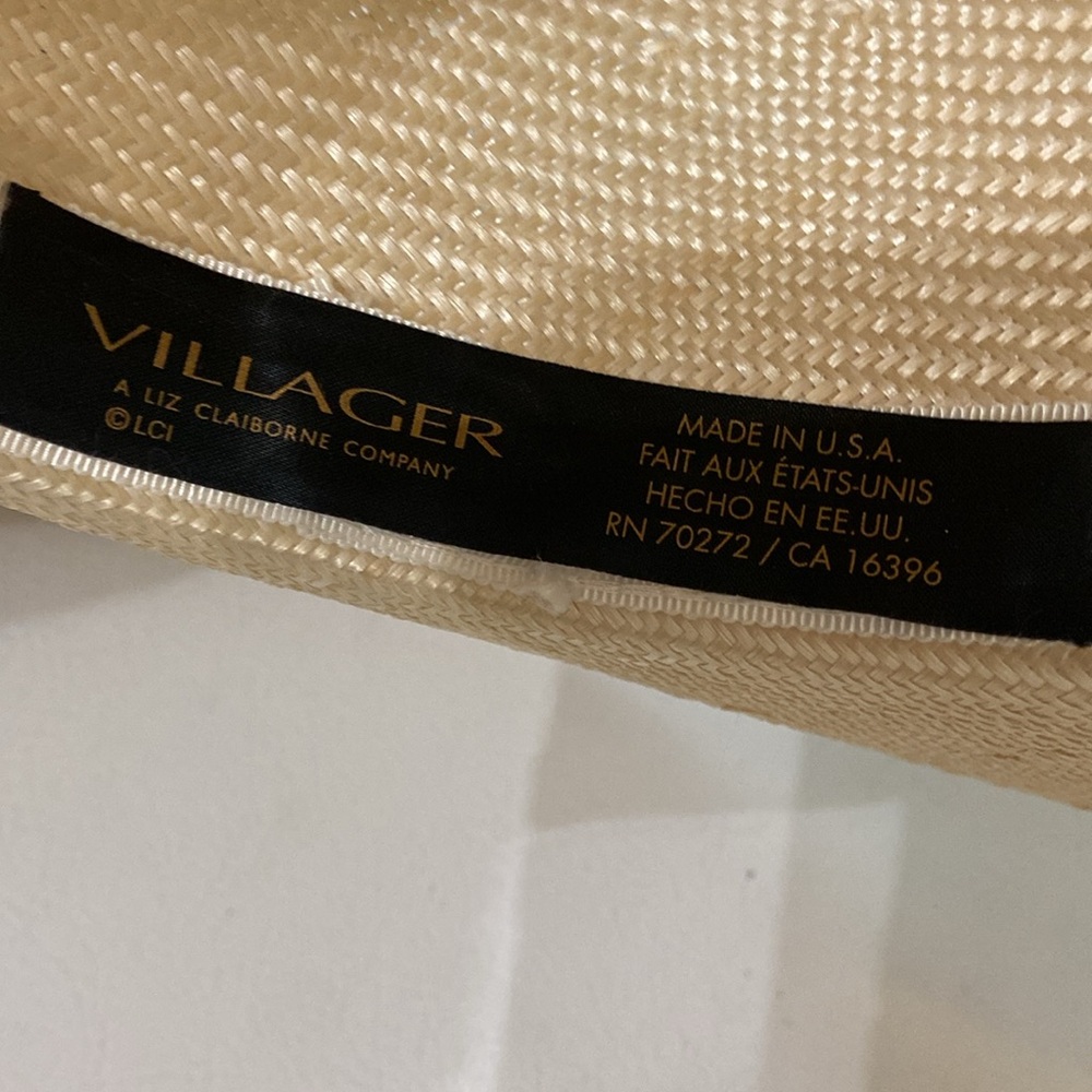 Gorgeous Eggshell Natural Straw Hat - image 7